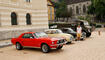 Old-Youngtimer Treff auf dem Peter-Kaiser Platz, Vaduz.