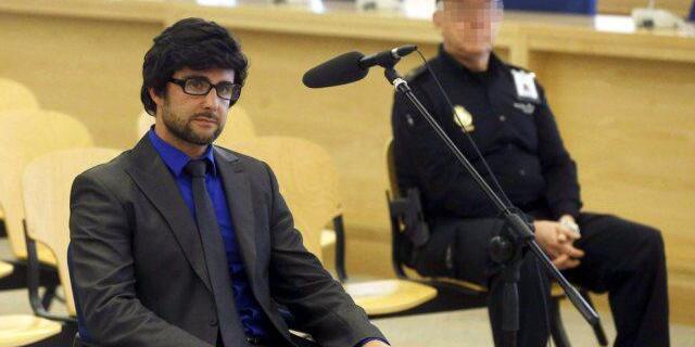 Falciani bei einer Auslieferungs-Anhörung in Spanien (Archiv)