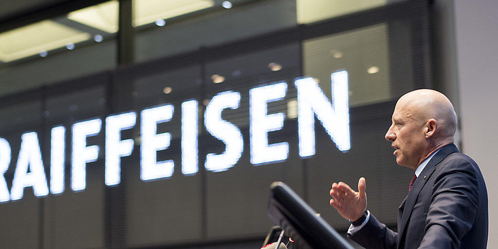 Raiffeisen-Chef Patrik Gisel sucht eine L&ouml;sung f&uuml;r die Mehrheitsbeteiligung an Investnet. (Archiv)