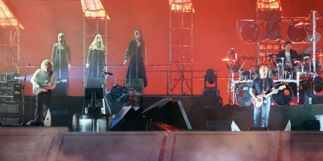 Pink Floyd bei einem Auftritt in der Schweiz 1994 (Archiv)