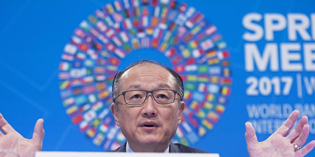 Dass Industriestaaten genug Entwicklungshilfe leisten, ist laut Weltbank-Präsident Jim Yong Kim "nicht im Interesse einzelner Länder, sondern im Interesse der Welt."