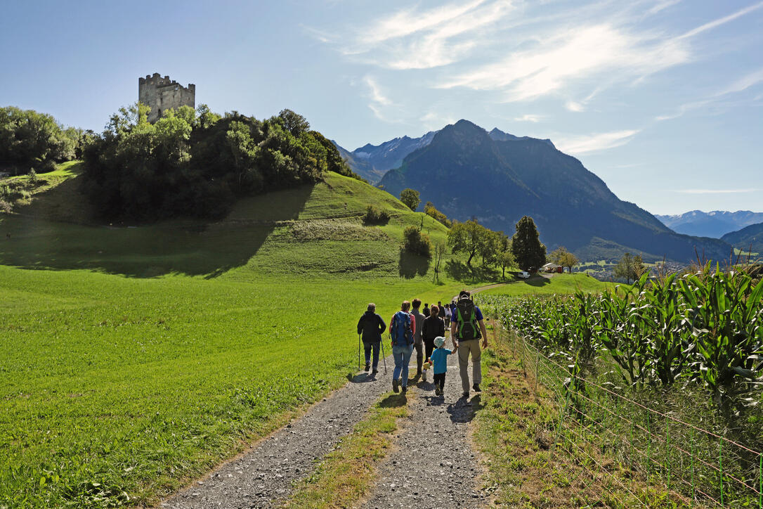 800 Jahre Burg in Wartau