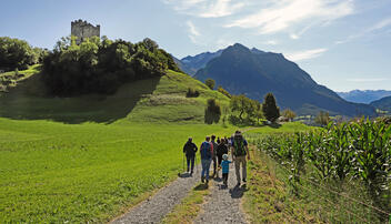 800 Jahre Burg in Wartau