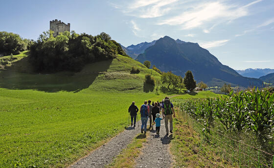800 Jahre Burg in Wartau