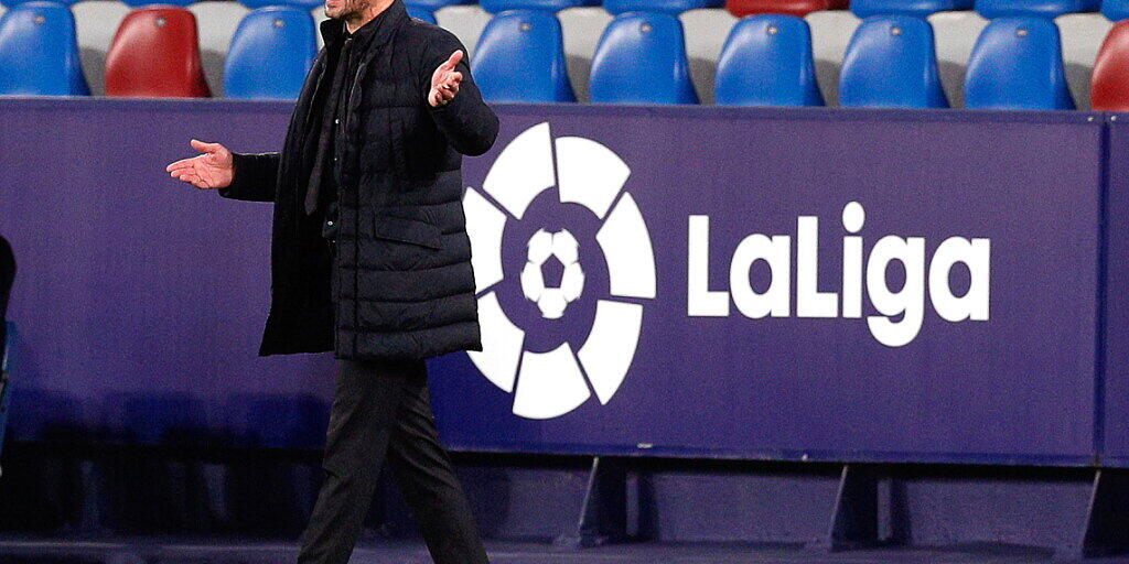 Diego Simeone findet an den Spielen gegen UD Levante keine Freude