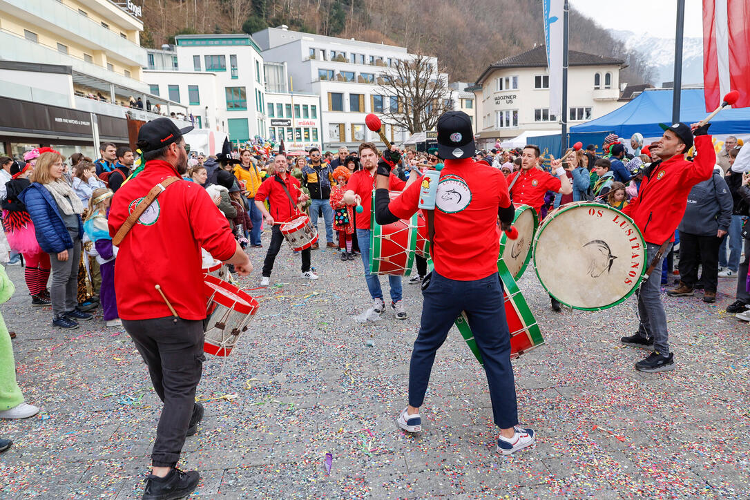 Fasnachtsumzug in Vaduz