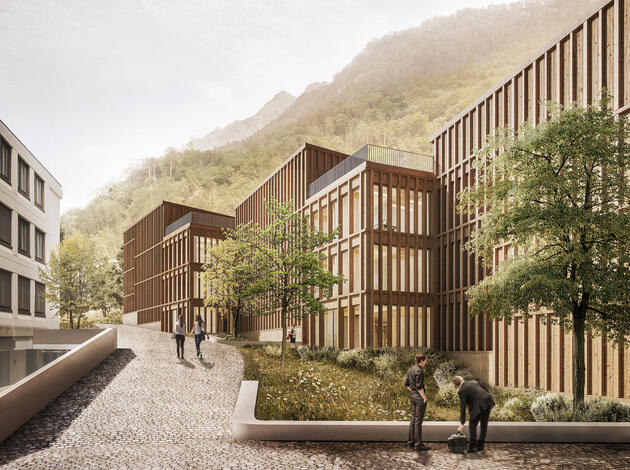 So Wird Der Lgt Neubau In Vaduz Aussehen Vaterland Online