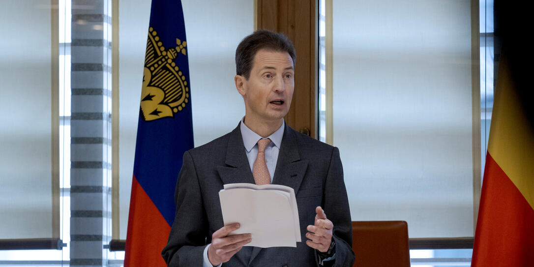 In seiner Ansprache betonte der Erbprinz, dass ein leistungsf&auml;higes Bildungssystem entscheidend f&uuml;r das Vertrauen in die staatlichen Institutionen sei.