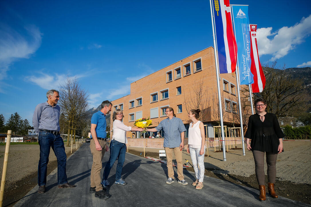 Liechtenstein Schaan Vaduz Neueroeffnung Jugendherberge