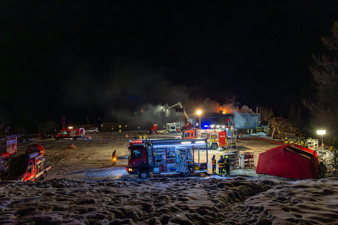 Brand Heizwerk Malbun (16.12.2025)