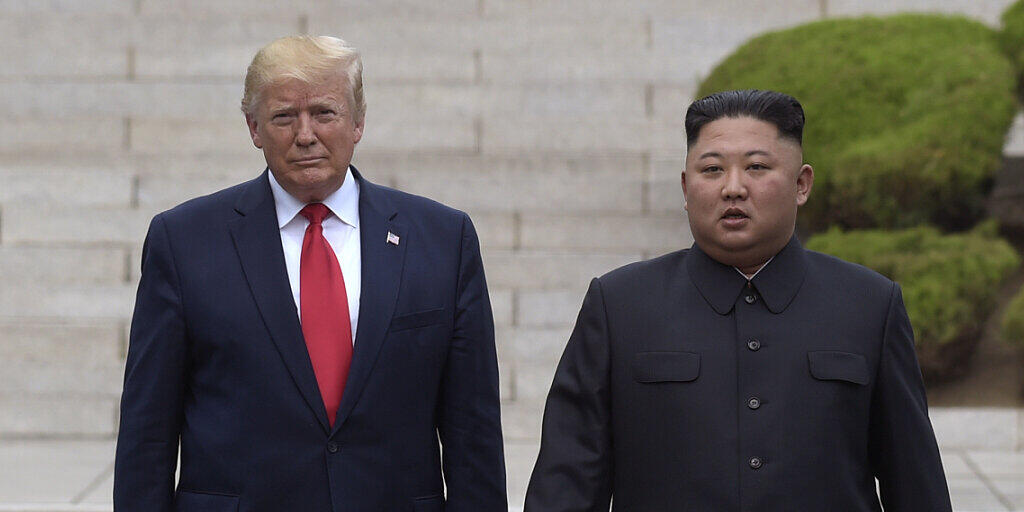 US-Präsident Donald Trump und Nordkorea unter der Führung von Kim Jong Un liefern sich einen neuen Schlagabtausch. (Archivbild)