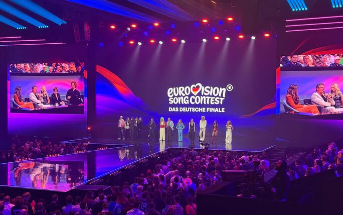 &nbsp;Vorentscheid des Eurovision Song Contest in Berlin