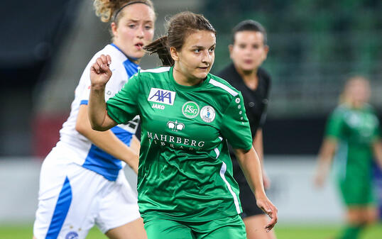 Schweiz Fussball AXA WomenÕs Super-League FC St.Gallen-Staad - GC