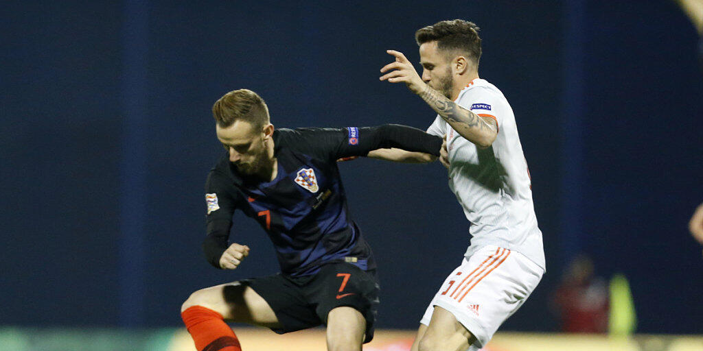 Ivan Rakitic (links) fehlt Kroatien am Sonntag gegen England