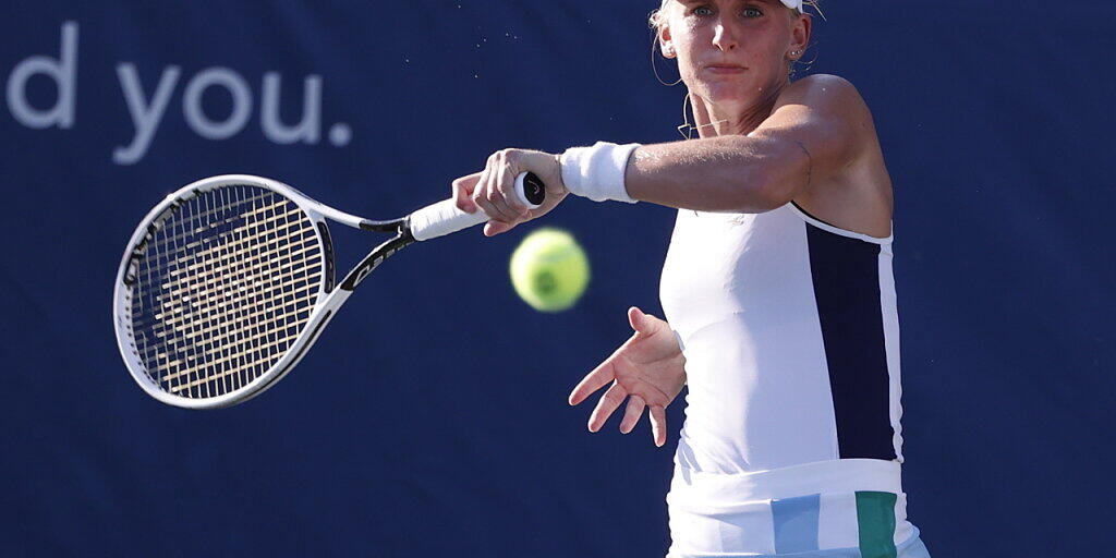 Jil Teichmann hat gegen ihre Startgegnerin am US Open bereits in dieser Woche gespielt und klar gewonnen