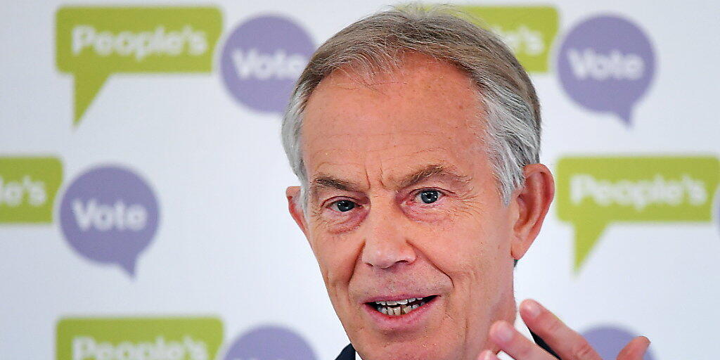 Mischt sich gerne in die Regierungspolitik seiner Nachfolgerin Theresa May ein: der frühere britische Premierminister Tony Blair (in einer Aufnahme vom 14. Dezember 2018).