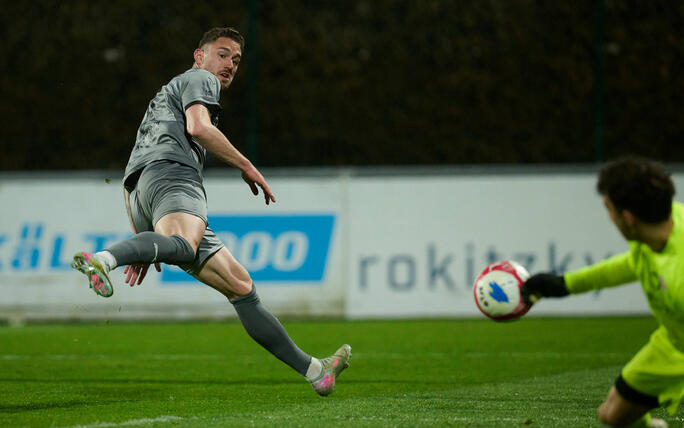 Marcel Monsberger traf im Testspiel gegen den FC Basel doppelt.