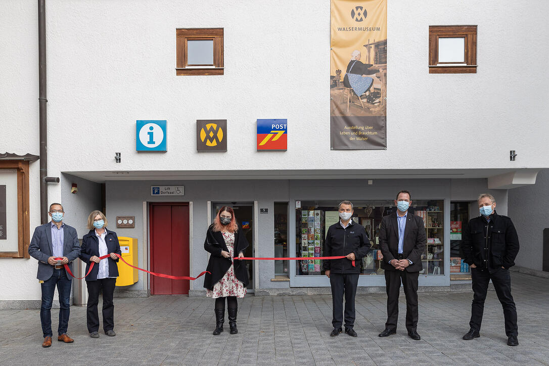 Eröffnung des Postpartners in Triesenberg