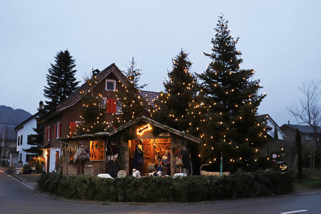 Büchler Weihnachtsmarkt in Rüthi