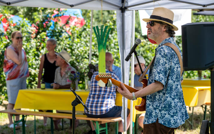 Jubiläumsfest 10-Jahre-Gartenkooperative, in Schaan