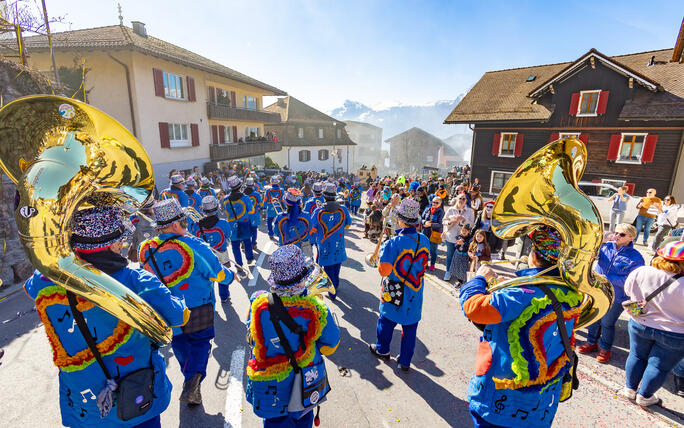 Fasnachtsumzug in Triesenberg (04.03.2025)