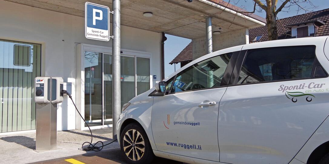 Wie in Ruggell setzt die Gemeinde Vaduz auf einen Renault Zo&eacute;.