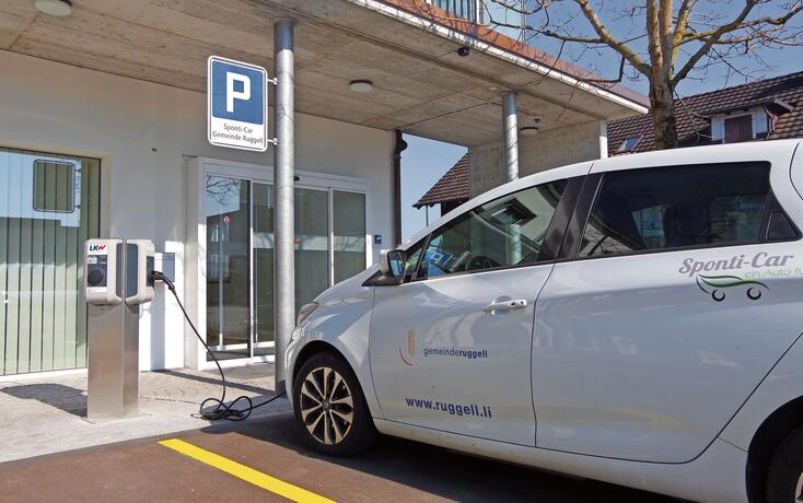 Wie in Ruggell setzt die Gemeinde Vaduz auf einen Renault Zo&eacute;.