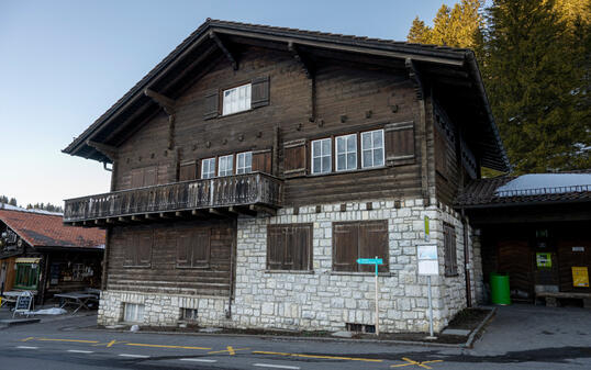 Die Liegenschaft Zollhaus Steg liegt im Eigentum des Landes Liechtenstein und hat beschlossen, von einem Verkauf abzusehen.
