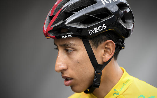 Egan Bernal - der mutmassliche Gewinner der 83. Tour de Suisse