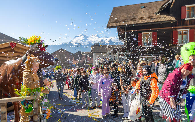 Fasnachtsumzug in Triesenberg (04.03.2025)