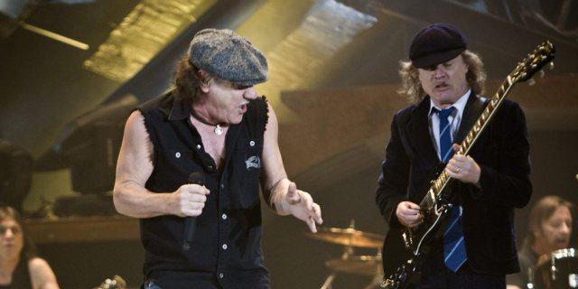 Leadsänger Brian Johnson und Gitarrist Angus Young (Archiv)
