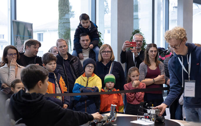 Robo-League bei der Ivoclar in Schaan