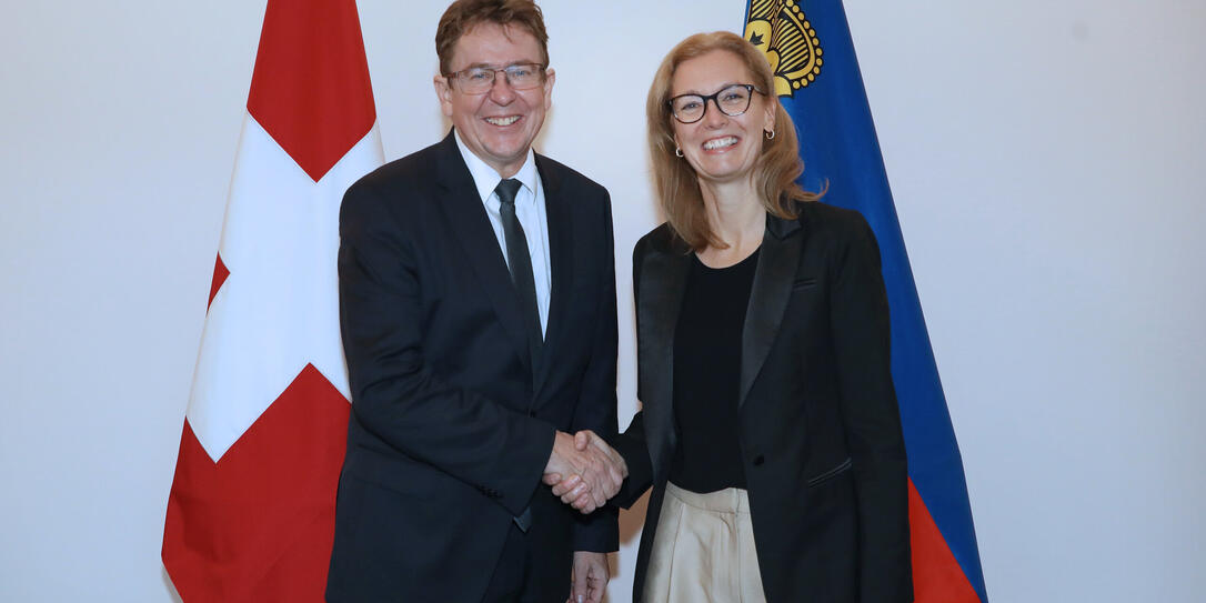 Besuch von Bundesrat Albert Rösti, Vorsteher des Eidgenössis Besuch von Bundesrat Albert Rösti, Vorsteher des Eidgenössis