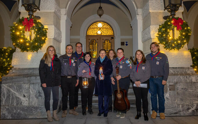 Friedenslicht 2025 in Liechtenstein (17.12.2025)