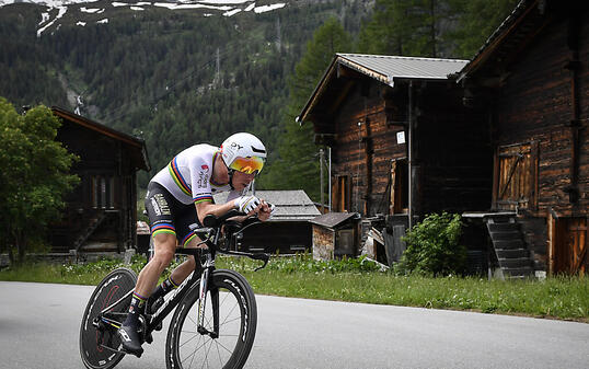 Rohan Dennis ist auch auf der Rolle schnell
