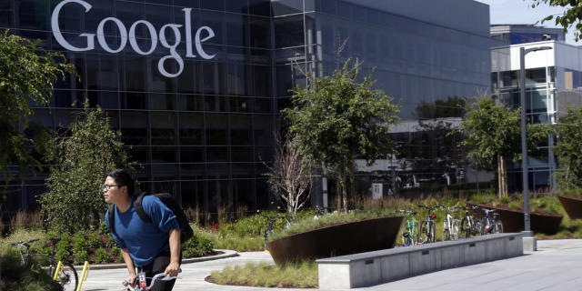 Der heutige Sitz des Internet-Riesen in Mountain View CA