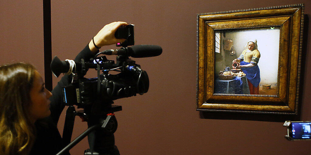"Dienstmagd mit dem Milchkrug" ist eines von 36 erhaltenen Gemälden von Johannes Vermeer: In einem digitalen Museum können die Meisterwerke überall und kostenlos betrachtet werden. (Archivbild)