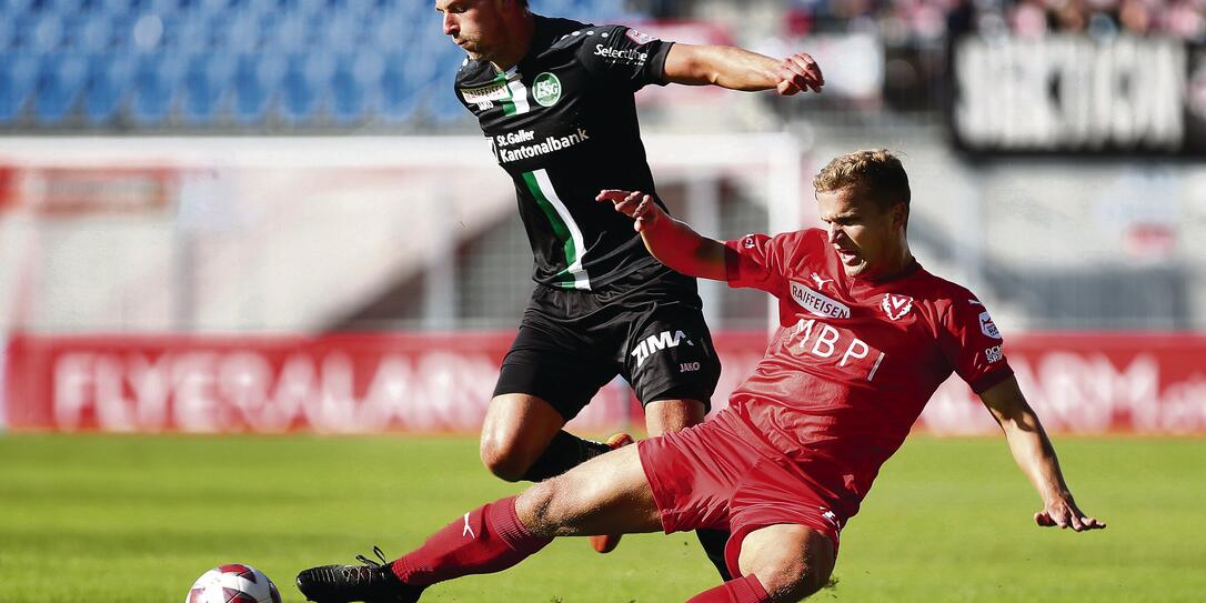 Schweiz Fussball Super-League FC Vaduz - FC St. Gallen