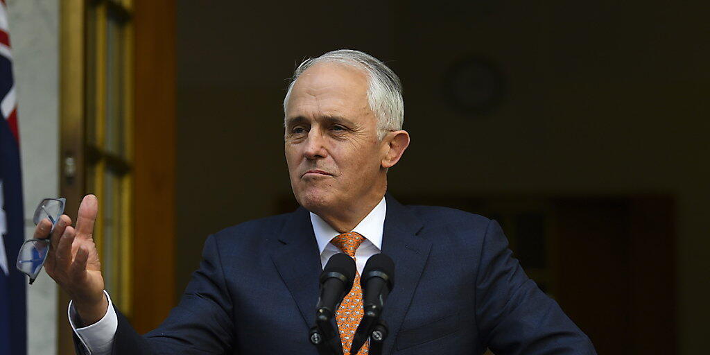 Der frühere australische Premierminister Malcolm Turnbull hat genug: Nach dem Sturz durch die eigene Partei hat er auch sein Abgeordnetenmandat niedergelegt. (Archiv)