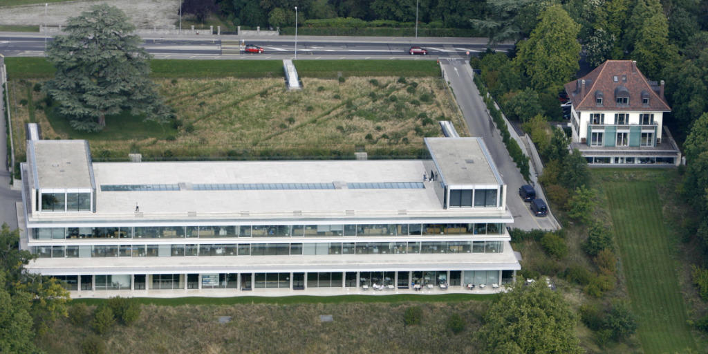 Die Büros der UEFA im waadtländischen Nyon wurden am Mittwoch von der Bundesanwaltschaft durchsucht. (Archivbild) Die Büros der UEFA im waadtländischen Nyon wurden am Mittwoch von der Bundesanwaltschaft durchsucht. (Archivbild)