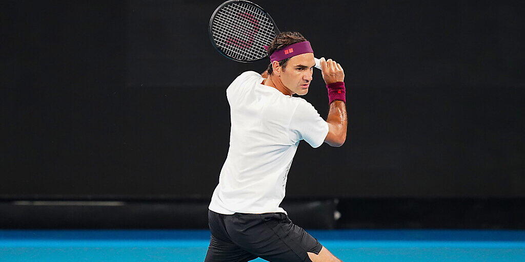Roger Federer weilt schon seit mehr als einer Woche in Melbourne