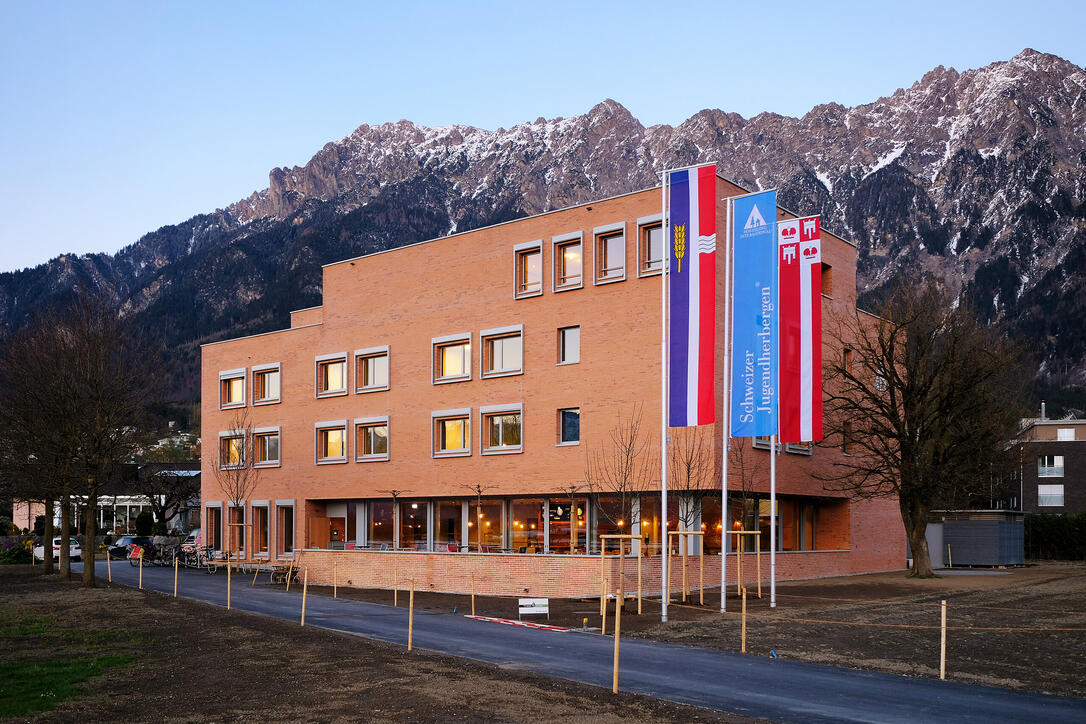 Liechtenstein Schaan Vaduz Neueroeffnung Jugendherberge