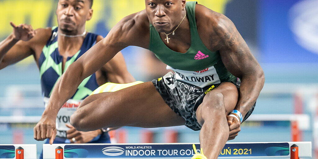 Grant Holloway verbesserte die Bestmarke von Colin Jackson aus dem Jahr 1994