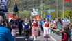 Feierlichkeiten zum Jubiläum bei der alten Rheinbrücke Vaduz–Sevelen