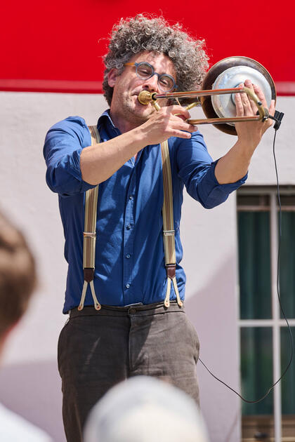 Buskers Strassenkunstfestival in Vaduz