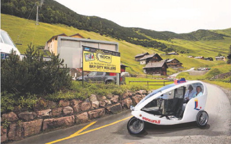 Rischka Malbun Fahrrad Taxi