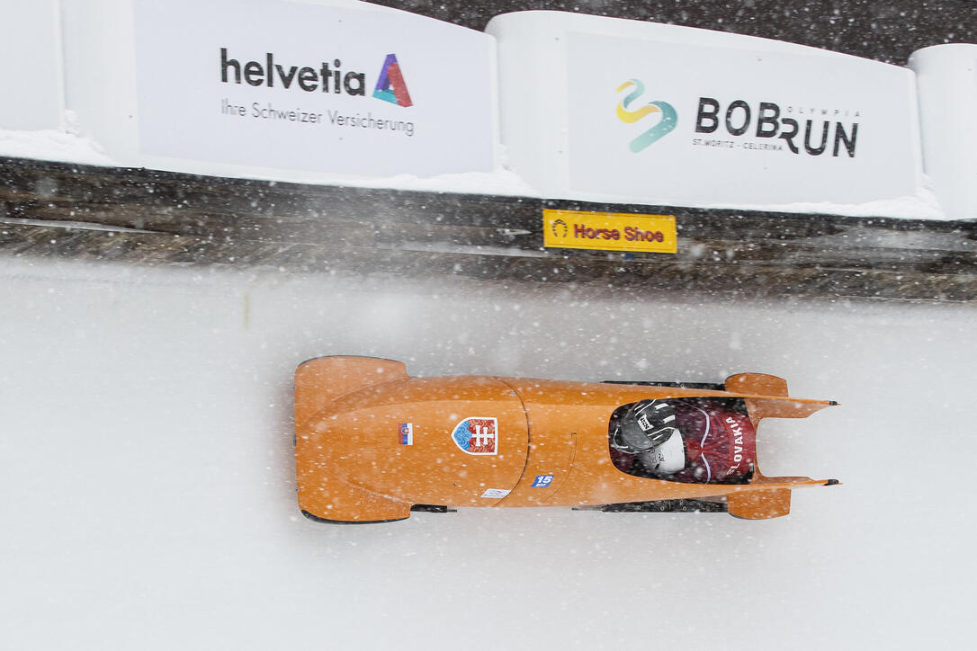 Junioren-WM 2er Bob in St. Moritz