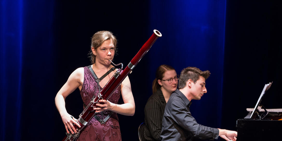 Podiumkonzert mit Lena Marxer (Fagott) und Gabriel Meloni (Klavi