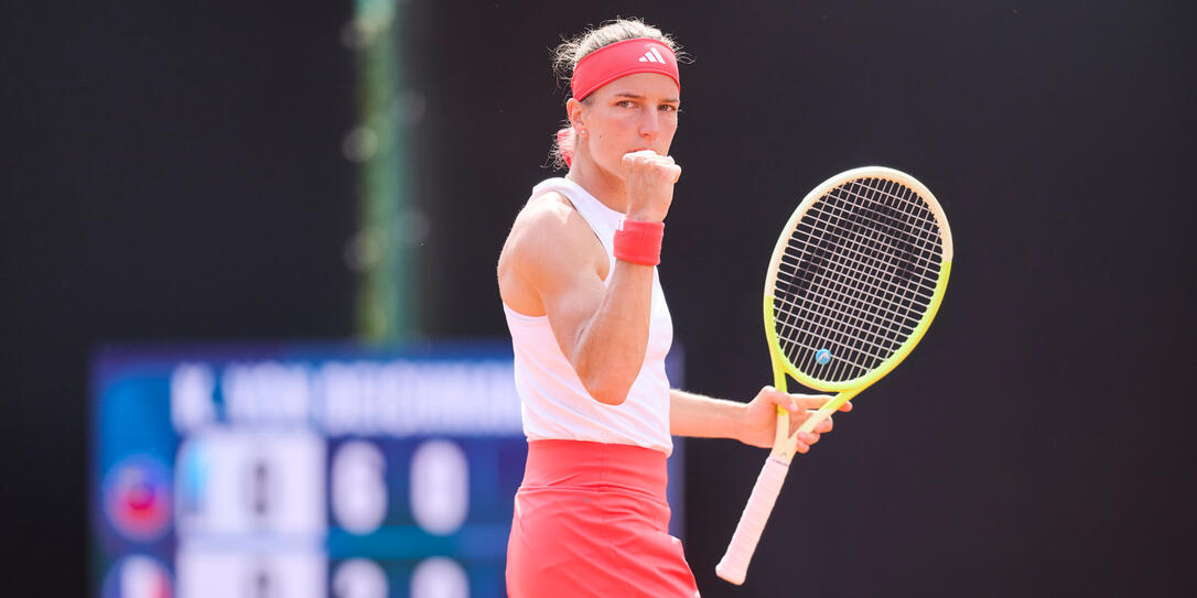 Kathinka von Deichmann zieht nach einer starken Leistung in die zweite Qualifikationsrunde ein. Kathinka von Deichmann zieht nach einer starken Leistung in die zweite Qualifikationsrunde ein.