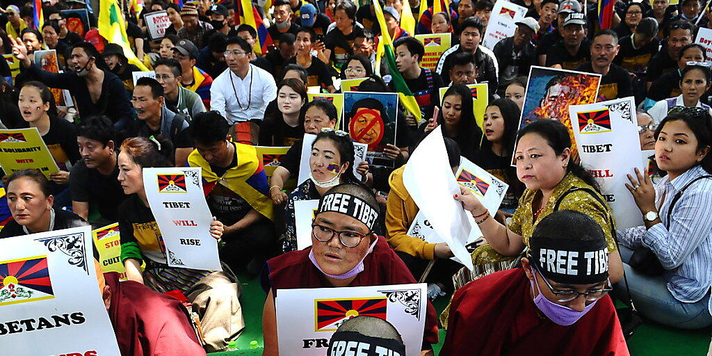 Exiltibeter begehen unter anderem in Indien den 60. Jahrestag des Volksaufstand in Tibet. Sie fordern ein Ende der chinesischen Herrschaft in Tibet.